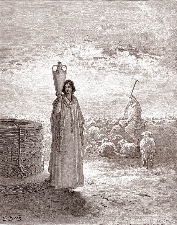 GIACOBBE PASTORE DEL GREGGE DI LABANO genesi, 29,20
